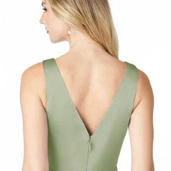 Azazie Dusty Sage Green Formal Dress